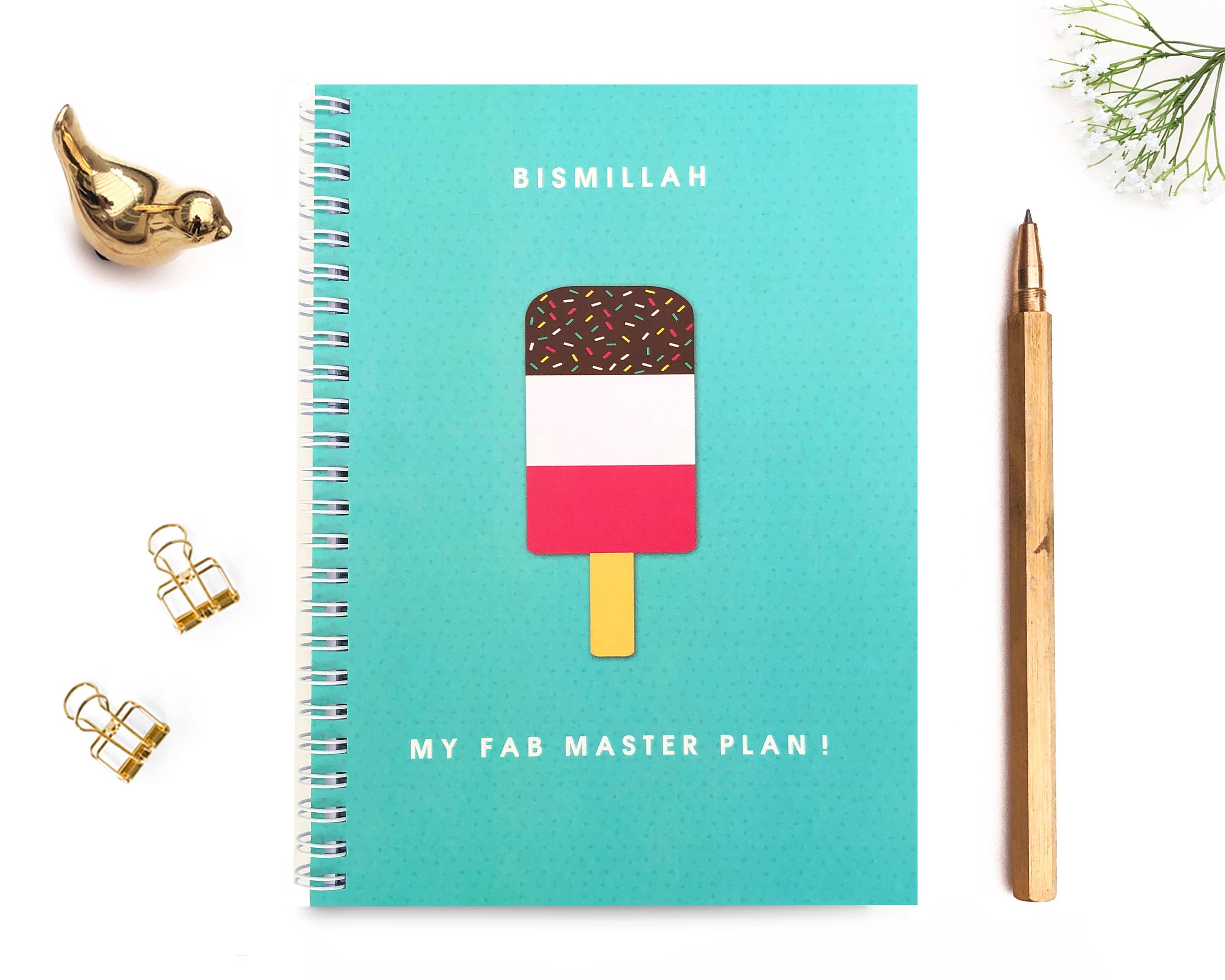 Bismillah... My Fab Master Plan Notebook