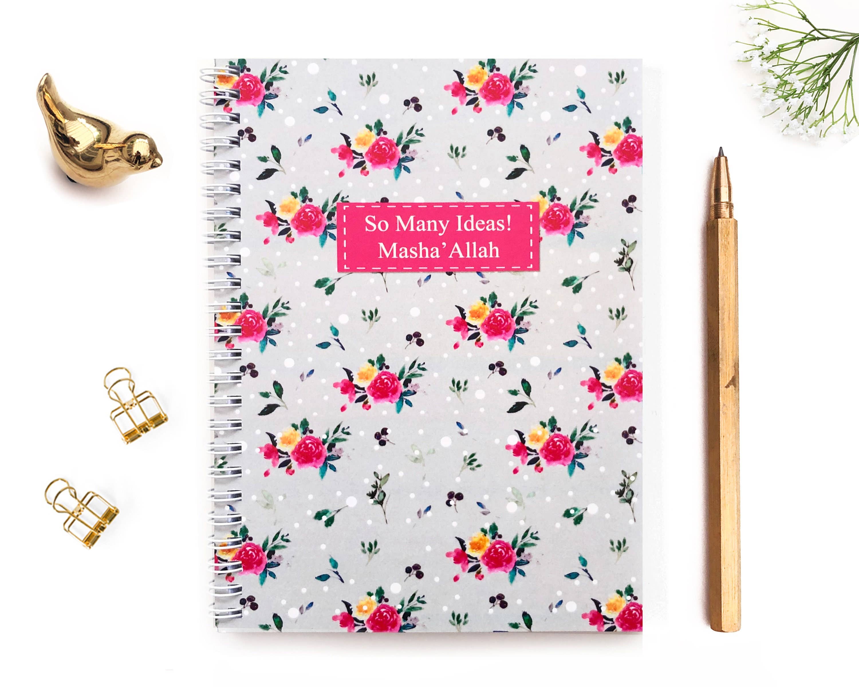 So Many Ideas Masha'Allah Notebook