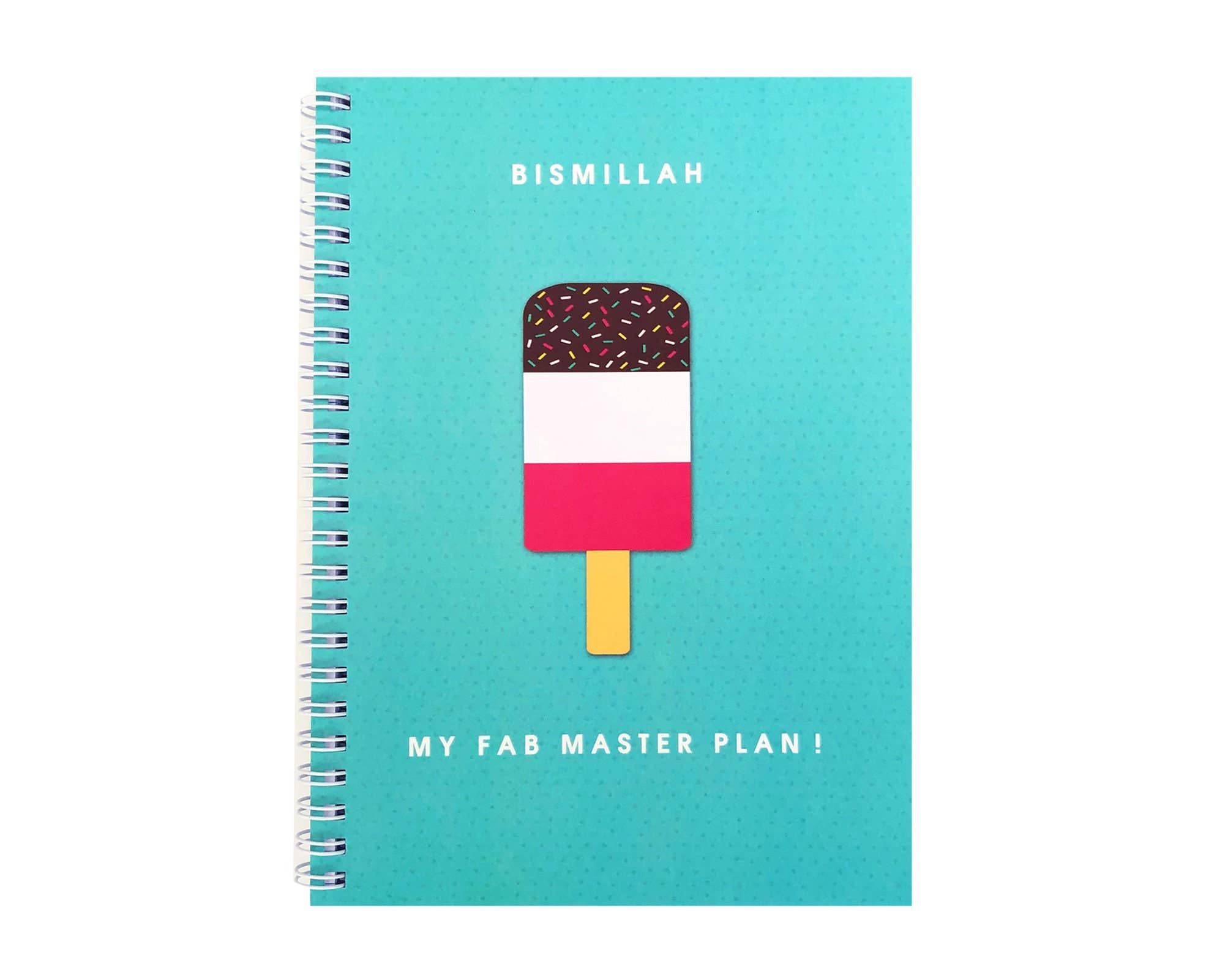 Bismillah... My Fab Master Plan Notebook