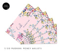 Eid Mubarak Money Wallets Multipack of 5