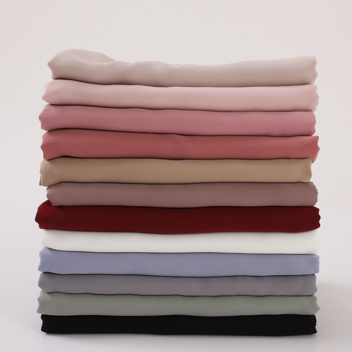 Crinkle-Resistant Long Hijab Silk-Like Hijab