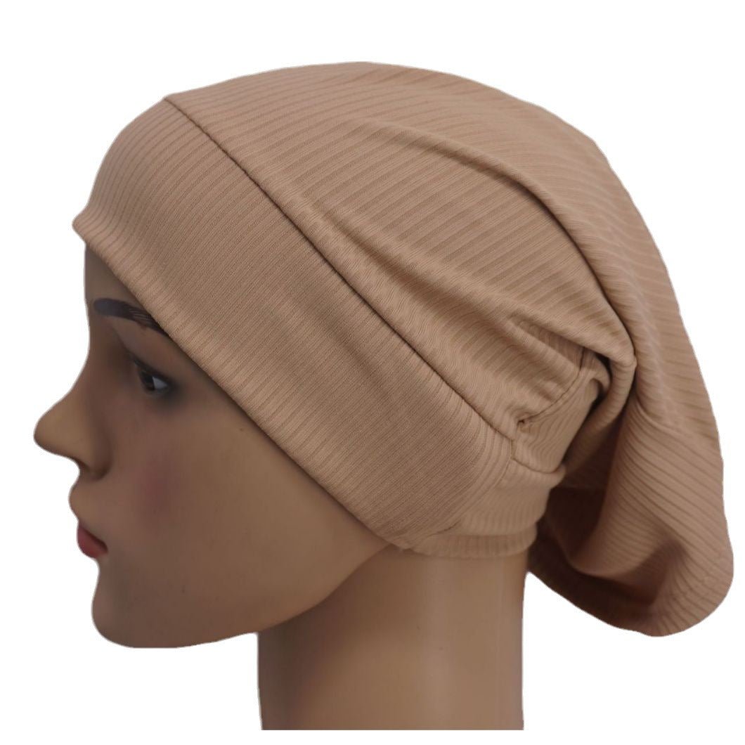 Elastic Ribbed Versatile Underscarf‌