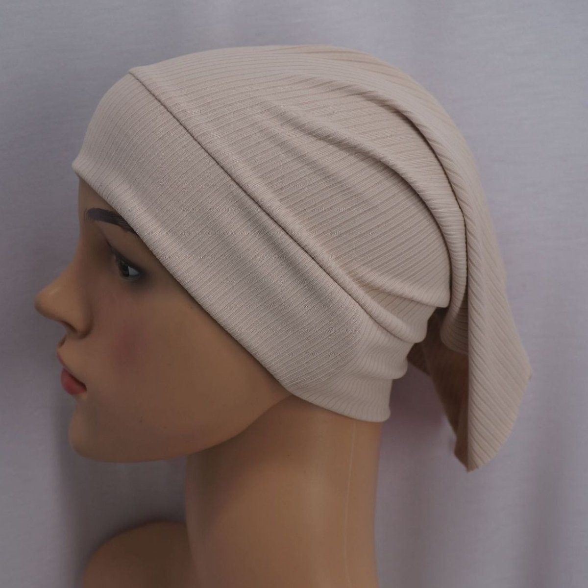 Elastic Ribbed Versatile Underscarf‌