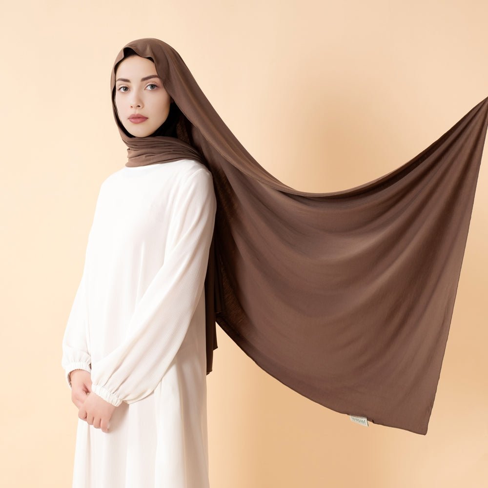 Premium Bamboo Jersey Hijab |  Natural Bamboo Hijab