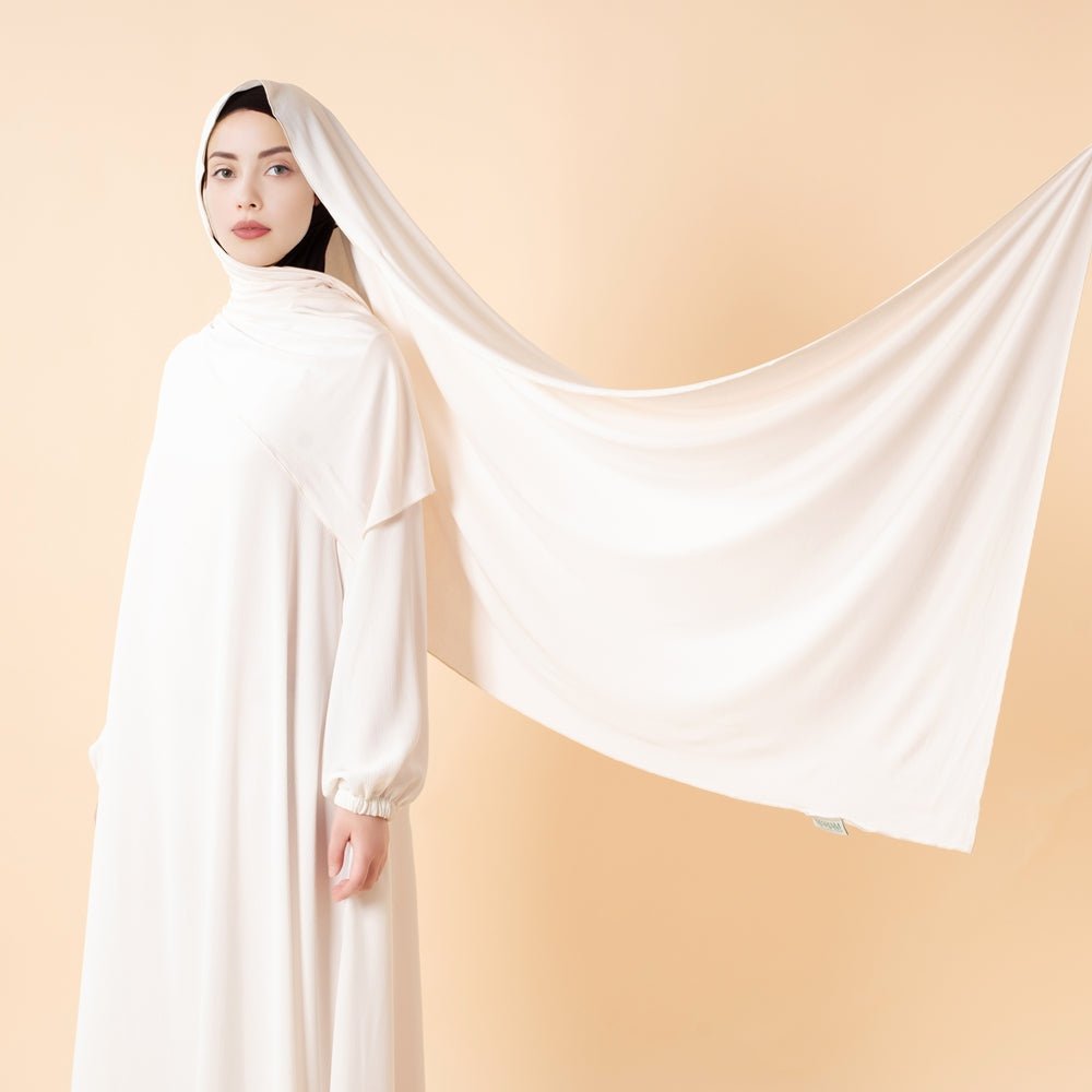Premium Bamboo Jersey Hijab |  Natural Bamboo Hijab