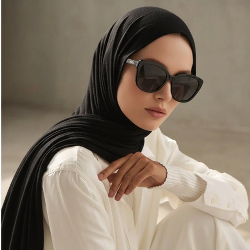 Premium Bamboo Jersey Hijab |  Natural Bamboo Hijab