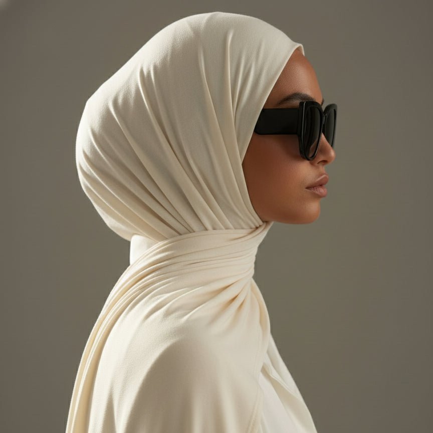 Premium Bamboo Jersey Hijab |  Natural Bamboo Hijab