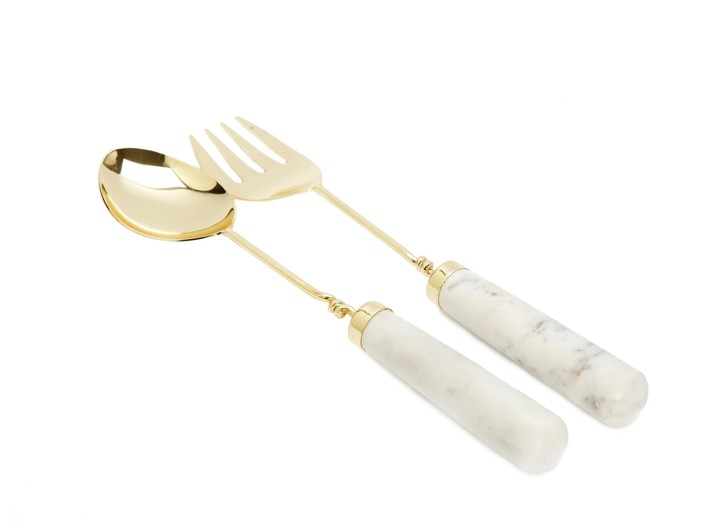 Gold Salad Servers